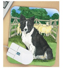 Border Collie Mouse Pad