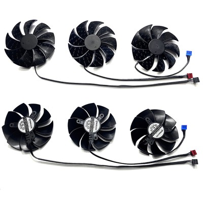 Grafikkarte Lüfter für EVGA RTX3070 3070ti 3080 3080TI XC3 Cooling Fan Zubehör