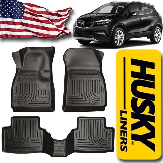 Floor Liners 20132019 Buick Encore Floor Mat Set Black Husky