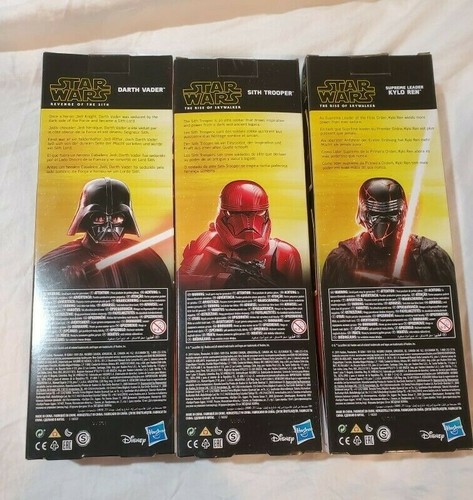 STAR WARS - ACTIONFIGUREN KONVOLUT - THE RISE OF SKYWALKER - VADER, TROOPER REN - Neu in OVP - Bild 2 von 3