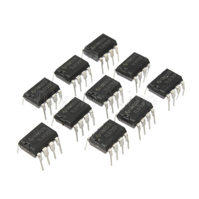 20PCS NEW TL072 TL072CP DIP-8 LOW NOISE J-FET DUAL OP-AMP IC