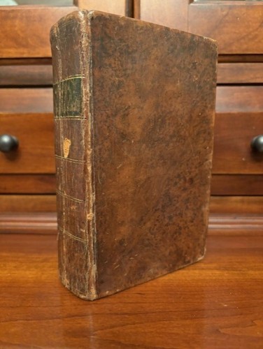 1814 History of Cosmopolite, Four Volumes of Lorenzo's Journal, Travels, Leather - Picture 2 of 4