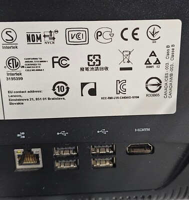 Lenovo C440 57315616 Multi-Touch 21.5