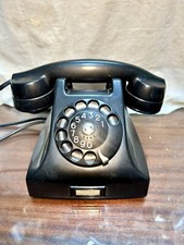 TELEFONO FATME DOPPIA SUONERIA BACHELITE NERO VINTAGE 