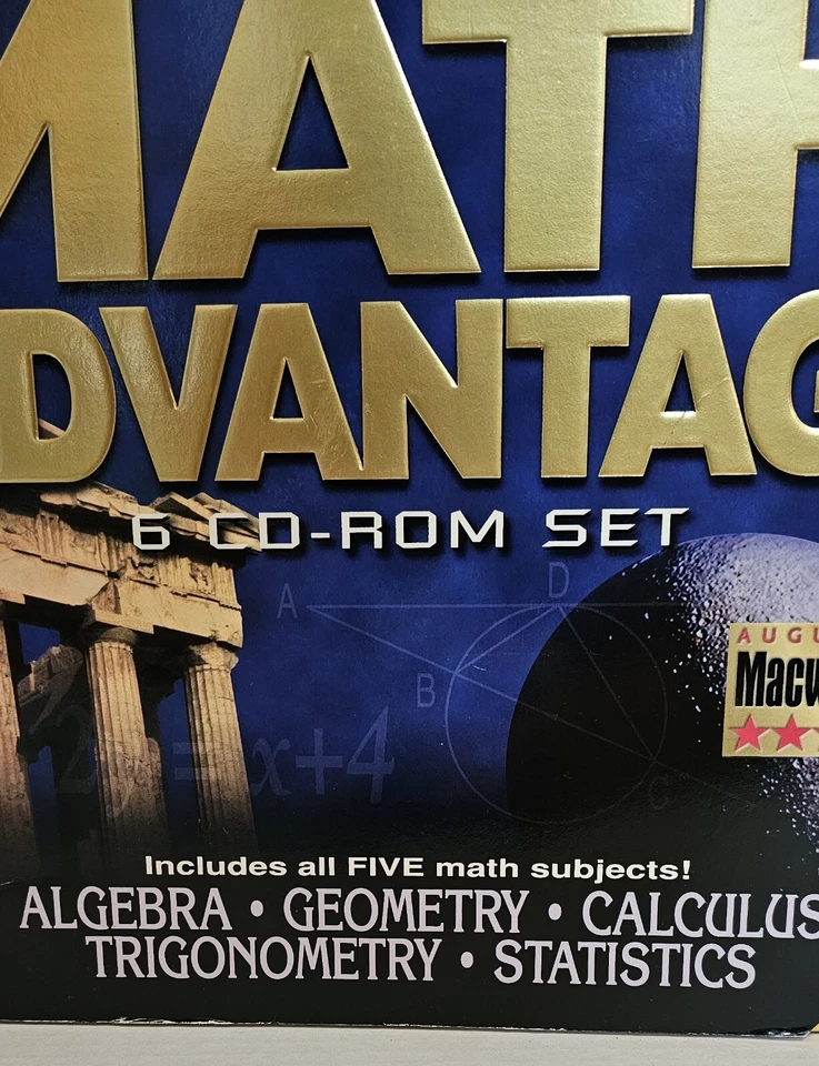 Encore Software Math Advantage 6 CD Rom Set Brand New - Image 2 of 4