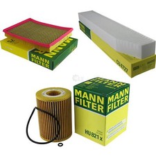 MANN-FILTER Inspektionspaket Filtersatz für Jeep Grand Cherokee III 3.0 CRD