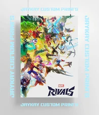 Marvel Rivals Video Games Comic MCU Poster Print - No Frame