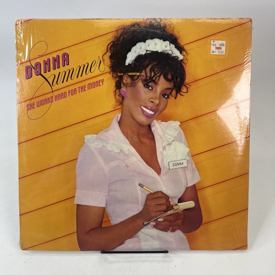 Donna Summer ‎She Works Hard For The Money LP винил 1983 запечатанный - Изображение 2 из 4
