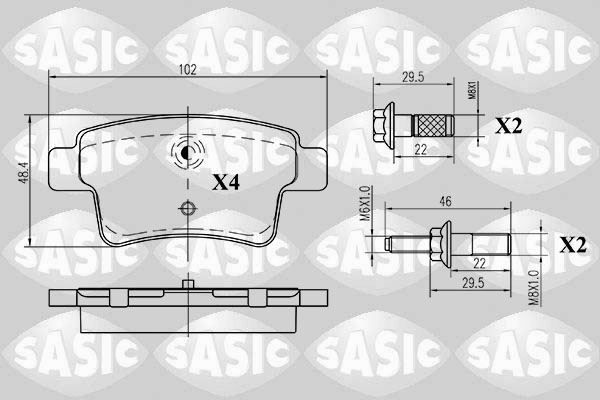 Plaquettes Arrière Haute Performance pour Citroën C4 Grand Picasso I 2.0 HDi 138