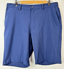 Mens PGA Tour Polyester 4 pocket Shorts with back elastic waist Size 36