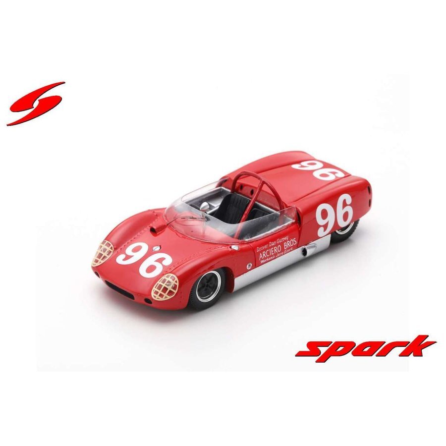 店舗良い NO.96 19 LOTUS 1/43 43DA62 Spark WINNER DAN 1962 DAYTONA レーシングカー