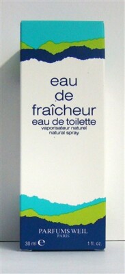Parfums Weil Eau De Fraicheur Eau De Toilette Spray 1 oz