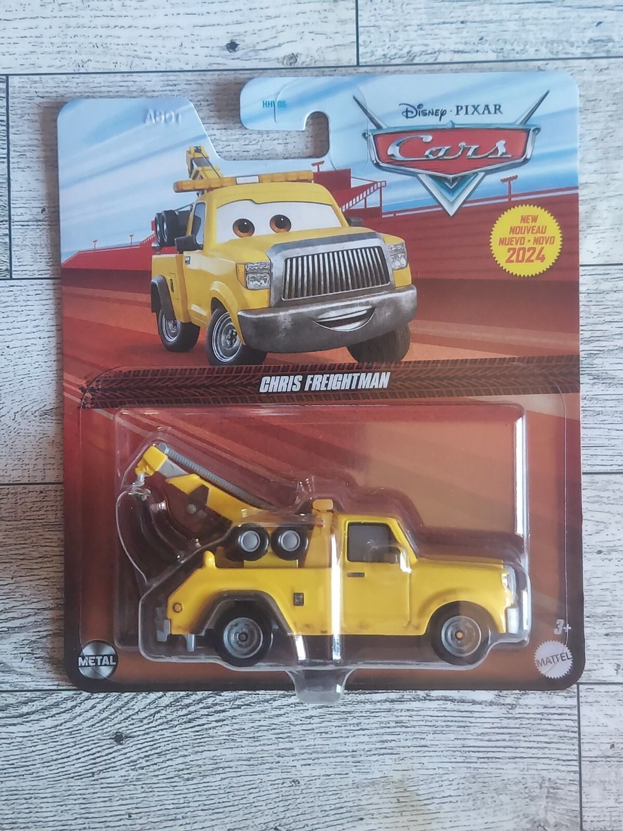 2024 Disney Pixar Cars Chris Freightman Mattel Metal Yellow