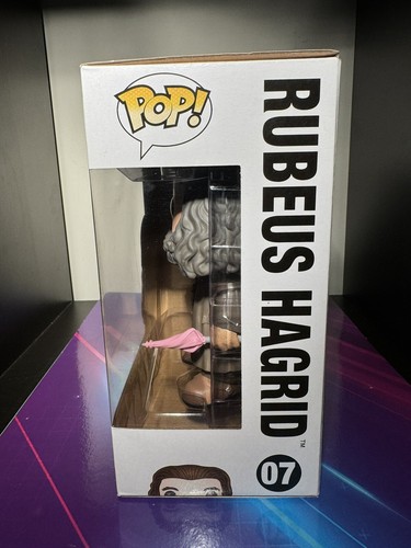 Funko Pop Harry Potter Rubeus Hagrid 07 Vaulted Retired 6” Vinyl Figure Umbrella - Picture 3 of 8