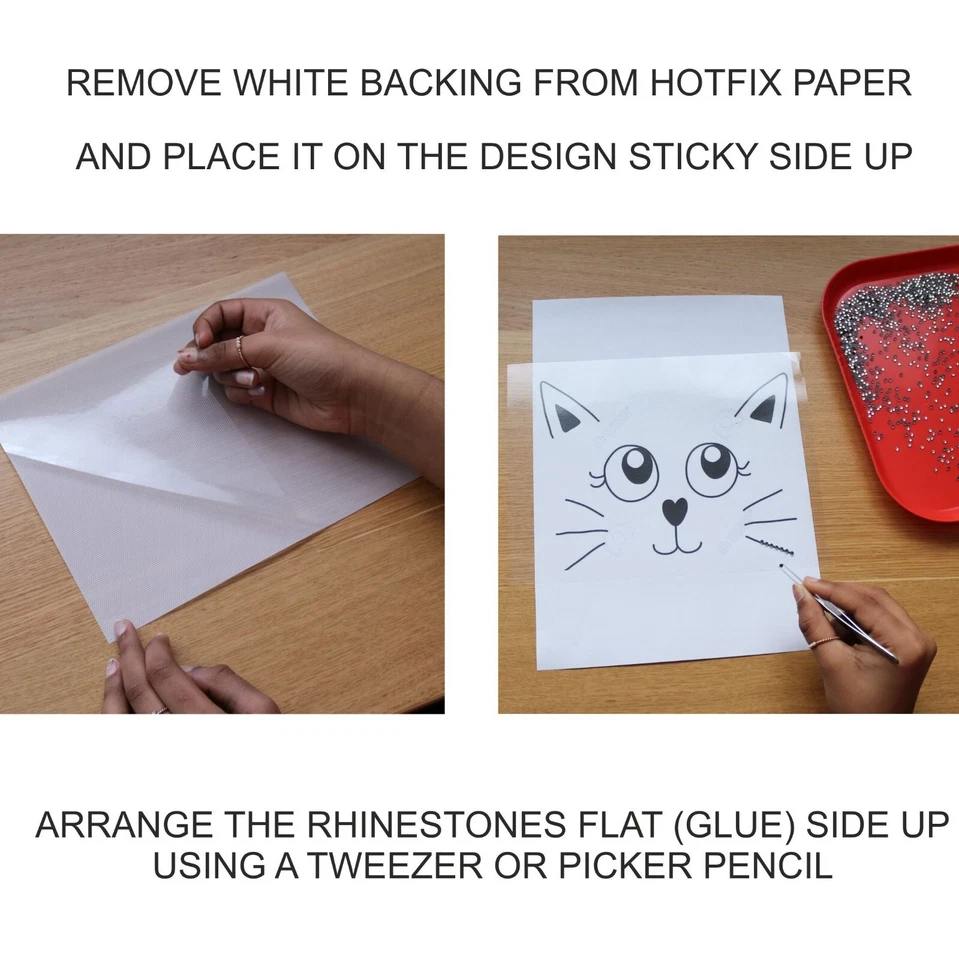 TSS AAA Grade Hot Fix Flat Back Iron on Rhinestone / Diamante Beads From 99P - Image 3 of 4