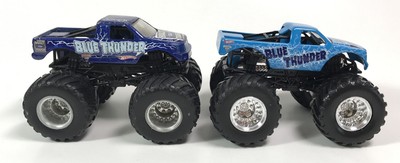 hot wheels monster jam blue thunder