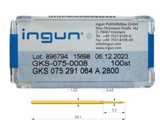 100pcs/box NEW FOR INGUN GKS 075 291 064 A2800 TEST PROBE