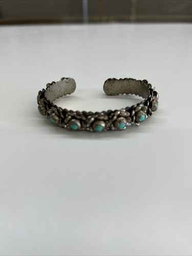 vintage turquoise bracelet - Picture 2 of 8