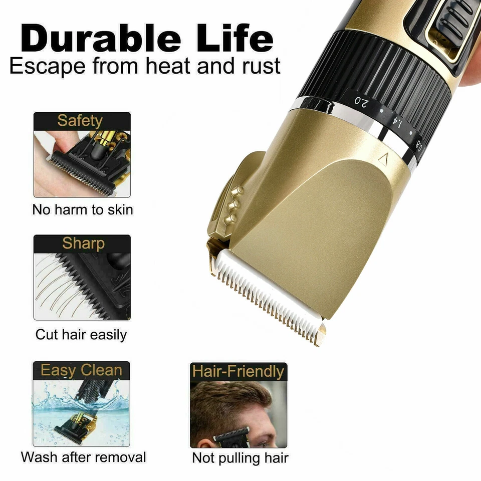 Tondeuse pour Chien Professionnelle Poils d'animaux Electrique Sans Fil Kit - Photo 3/4