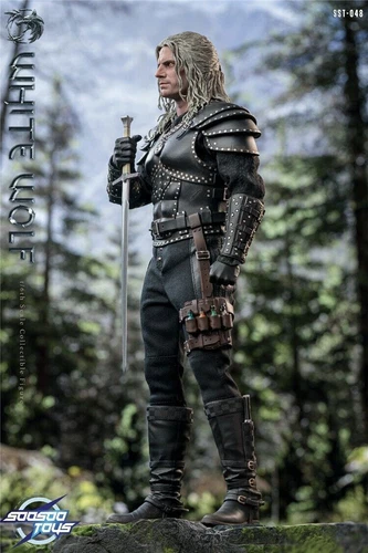 In Stock Soosootoys SST-048 1/6 The Witcher White Wolf Geralt Henry Figure Model - Picture 5 of 8
