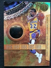 2010-11 MAGIC JOHNSON PANINI GOLD STANDARD GOLD RINGS 14K GOLD SP INSERT #1/8!
