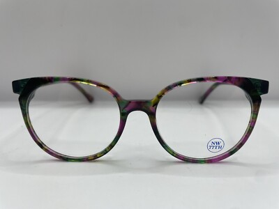 #ad NW 77TH Platform Bed Flowers Eyeglass Frames 50 19 142 New $39.99