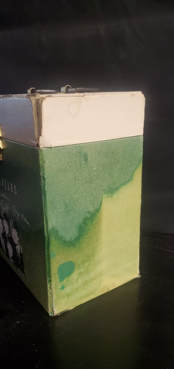 VINTAGE BEATLES 45 RPM RECORD CARRYING CASE JOHN LENNON PAUL