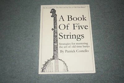 UN LIVRE DE CINQ CORDES LIVRE DE MUSIQUE POUR MÉTHODE BANJO / NOTICE - Photo 1/4