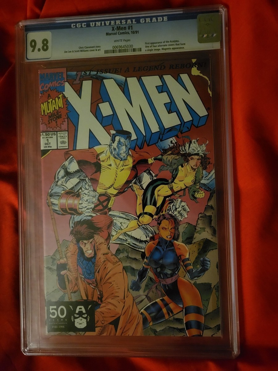 X-Men #1 MARVEL COMICS, 10/91 1ST ISSUE! A LEGEND IS REBORN.. Vtg