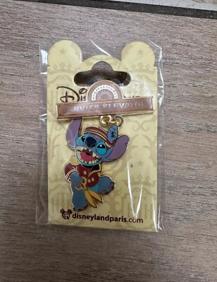 pins stitch HTH DISNEY DISNEYLAND PARIS TOWER HOTEL DLP AUFZUG PIN TRADING