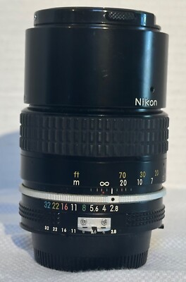 Nikon AI-S f/2.8 Camera Lenses 135mm Focal for sale