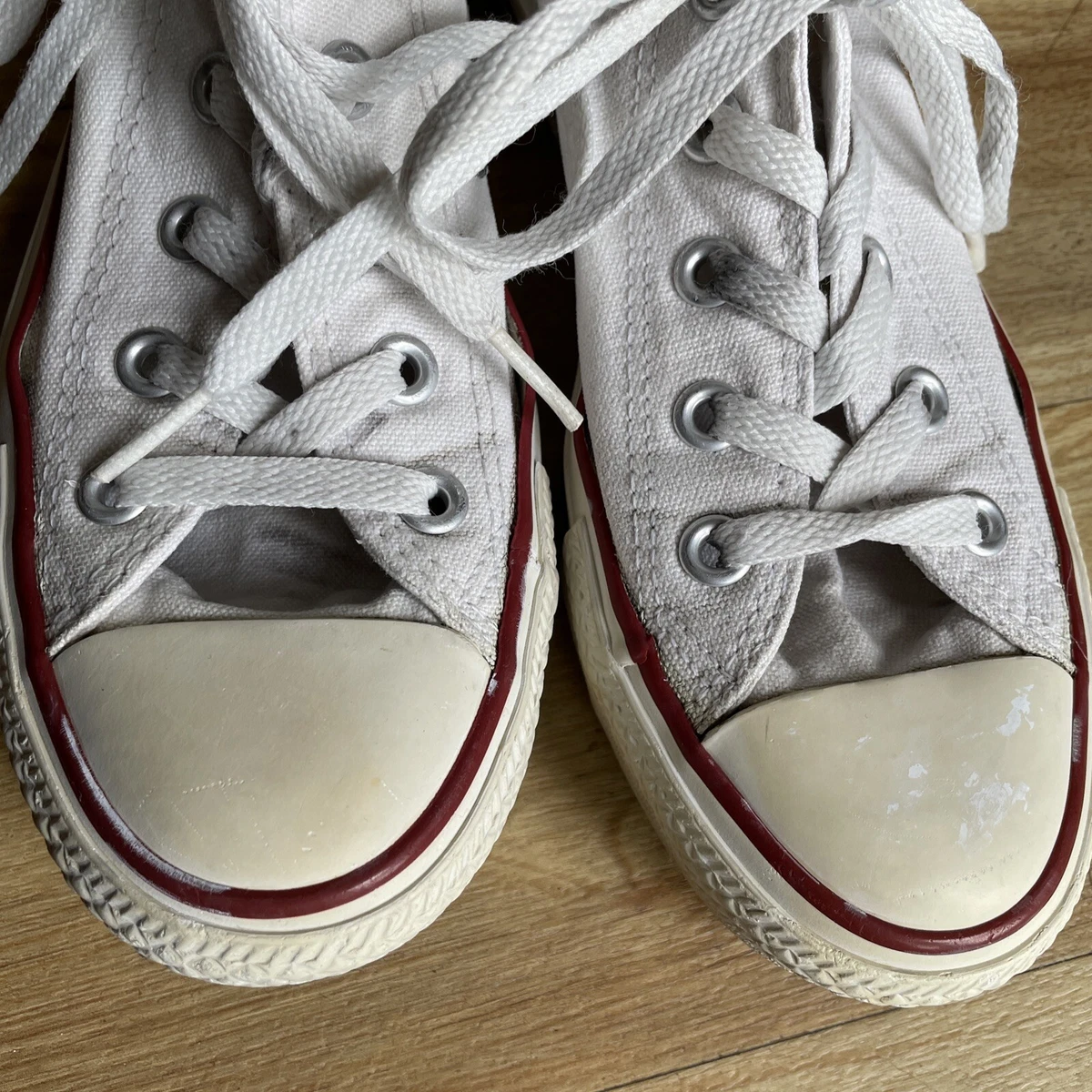 Size UK 4 / 36.5 Converse Chuck All Star White Low Tops | eBay