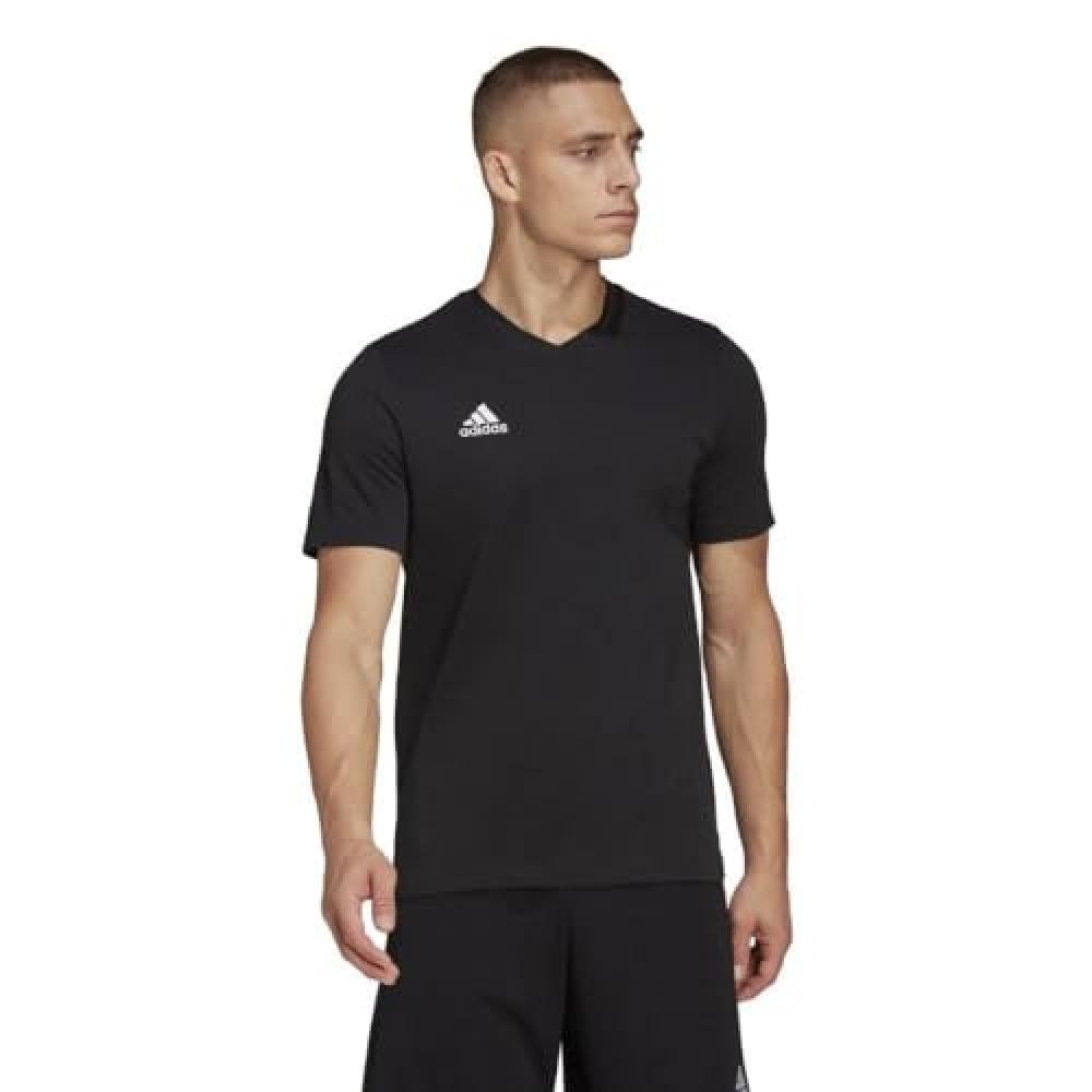 (TG. M) adidas Entrada 22 T-Shirt, T-Shirt Uomo, black, M - NUOVO