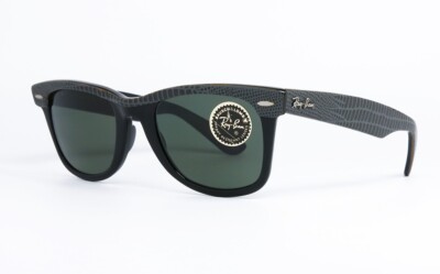 VINTAGE SUNGLASSES RAY BAN WAYFARER LEATHERS BAUSCH LOMB G-15 B&L