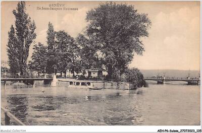 AEHP6-0507 - SCHWEIZ - GENF - INSEL JEAN-JACQUES-ROUSSEAU