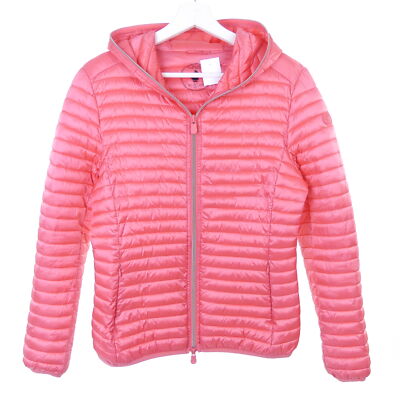 SAVE THE DUCK Steppjacke Jacket Jacke Ultra Light Lachsrot Rosa Gr. 2 M 38