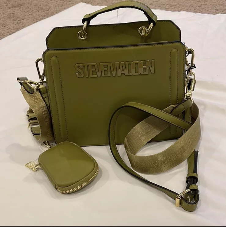 Steve madden hotsell green bag