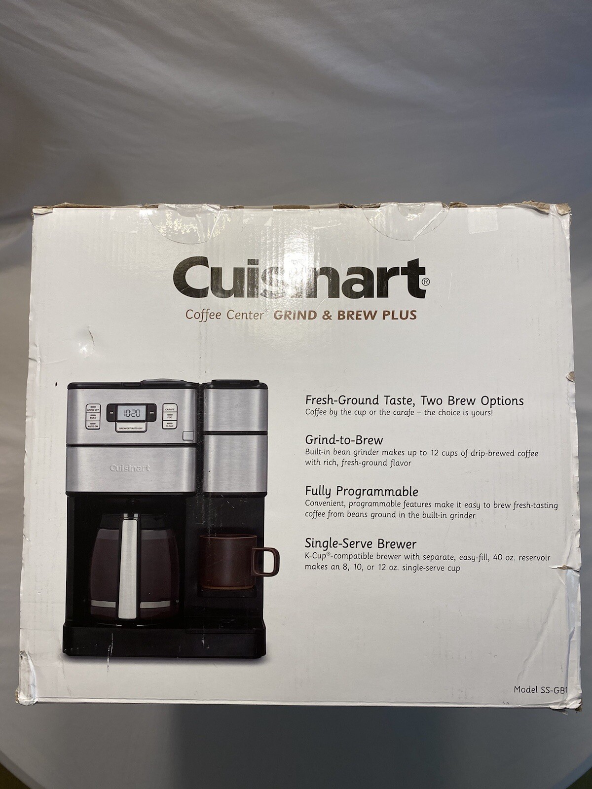 うきうき輸入市場Cuisinart SSGB1 2 IN 1 Coffee Center Grind and Brew Single