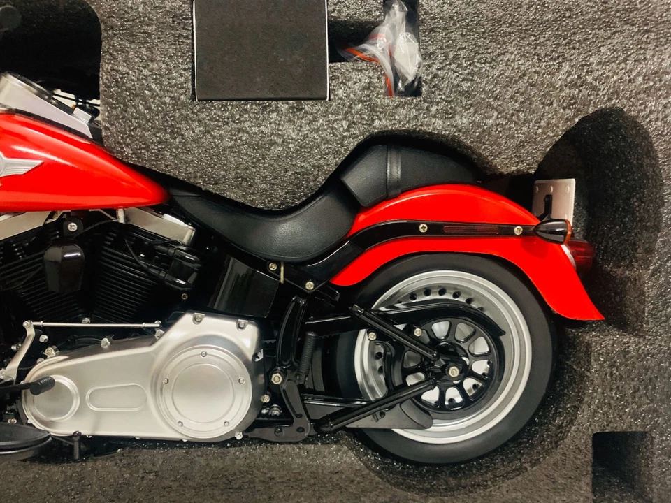 Zytoys 1/6 Scale DieCast Model Bike Heavy Vehicle Motorcycle Red New in Box - Image 4 of 4