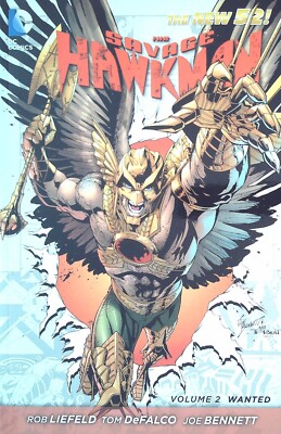THE SAVAGE HAWKMAN Volume 2 WANTED Graphic Novel