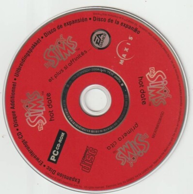 Die Sims: Hot Date Expansion Pack PC CD ROM Spiel OHNE HÜLLE