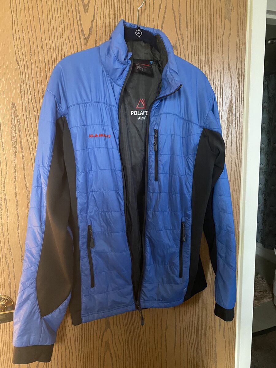 Mammut Guye Insulated Jacket Blue Quilted Puffer Alpha Swiss Mammut Guye Insulated Jacket Blue Quilted Puffer Alpha Swiss
