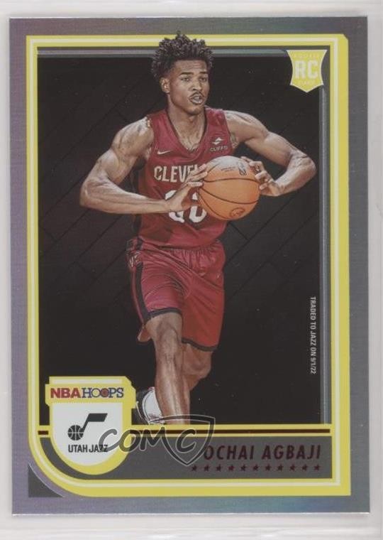 2022-23 Panini NBA Hoops Rookies Impulse Ochai Agbaji #244 g6p
