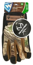 WEST CHESTER Realtree Camo Hunting Synthetic Leather Palm Gloves Med RE93013/M