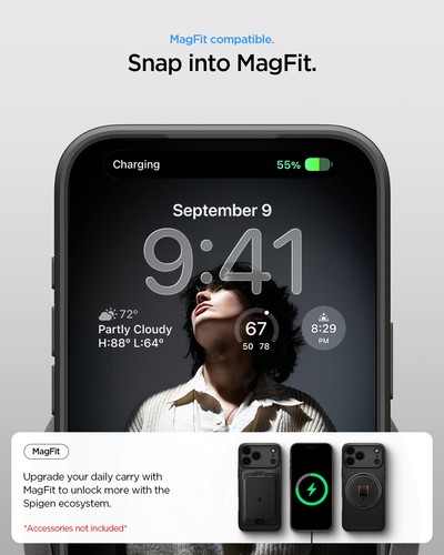 For iPhone 17 Pro Max / Pro | Spigen Thin Fit MagFit Phone Case - Picture 12 of 48