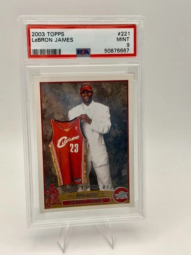 2003-04 Topps - Draft Pick LeBron James #221 (RC)