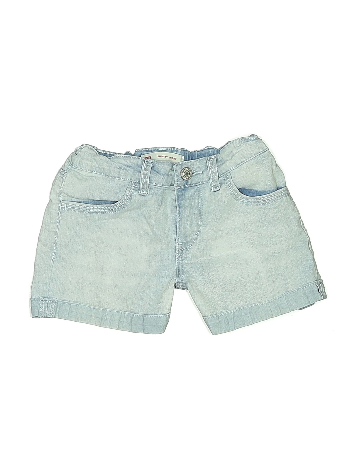 Levi's Girls Blue Denim Shorts 10