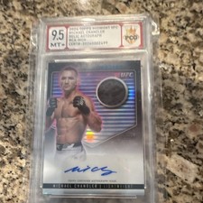 Topps 2024 Midnight UFC Michael Chandler #RCA-MCH Relic Autograph Card 9.5 MT+