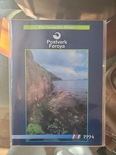 Roczny folder Wyspy Owcze ze znaczkami 1994