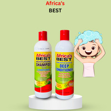 Africa’s Best Shampoo with Conditioner & Deep Conditioner 355ml